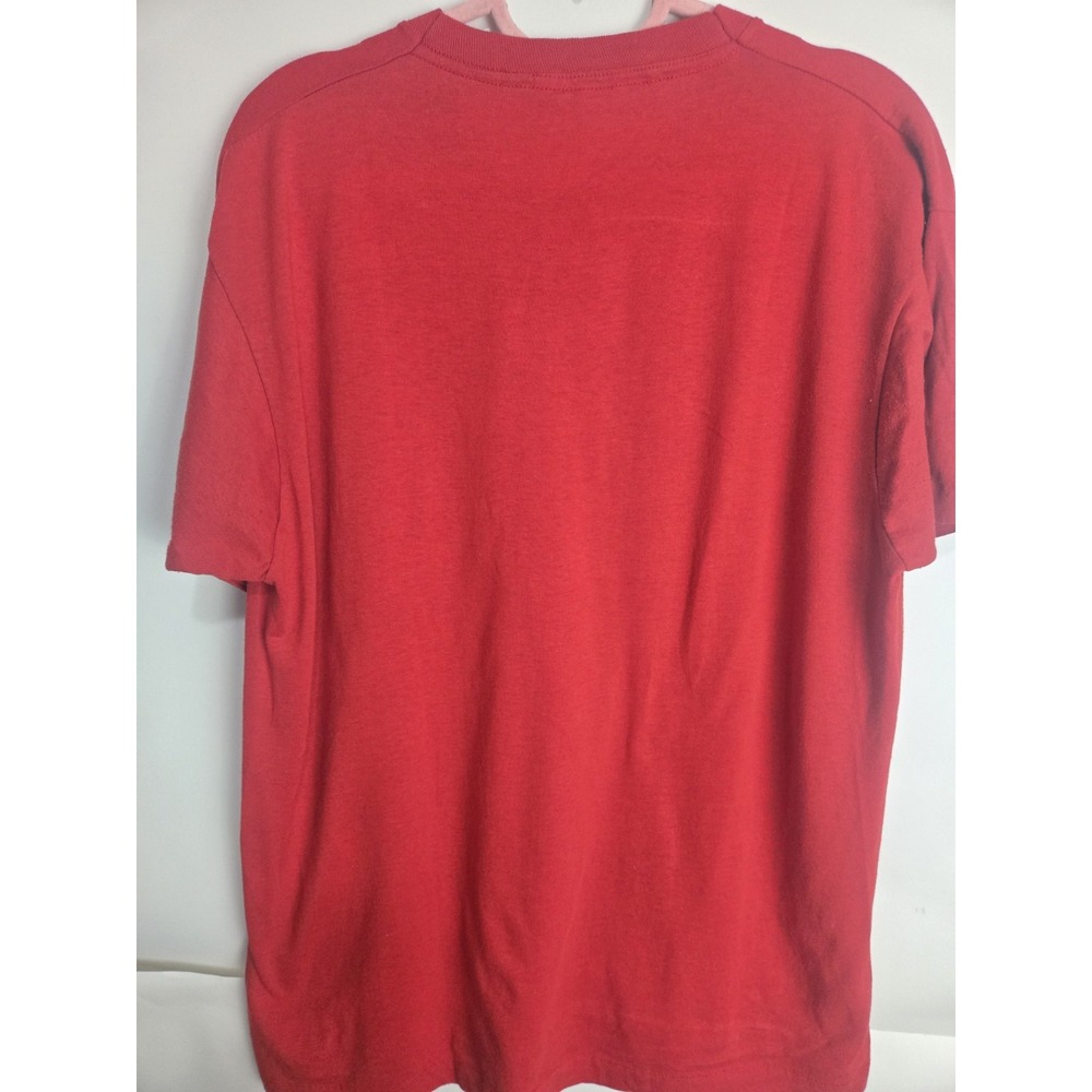 Vintage 80s United States Marine Corp Usmc T-shirt Single Stitch Birthday Xl Red - Picture 3 of 8